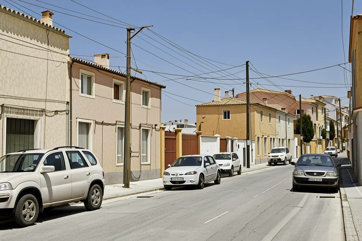 Calles y viviendas de Elda